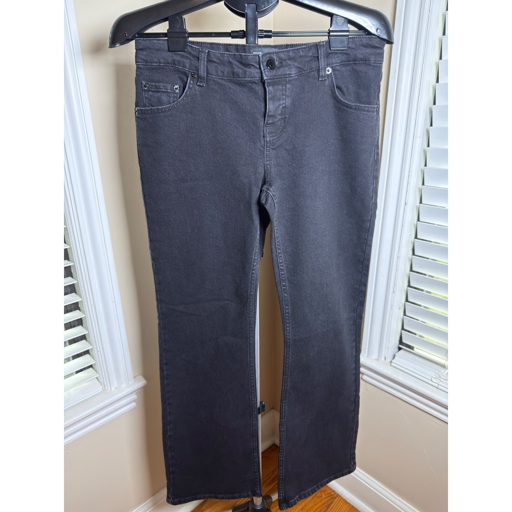 The Kooples Mens Bootcut Jeans Faded Black‎ Denim Size 29 FJEA25016J NWT